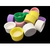 5ml plastic test tubes vials sample containers powder craft with yellow screw caps (100)
