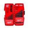 Milwaukee Electric Tools 15-pc Thunderbolt Black Oxide Drill Bit Set