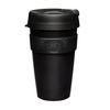 KeepCup Original, Lightweight Reusable Coffee Cup with Splashproof Sipper Lid - 16oz/454ml - Black