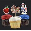 Snow White Birthday Celebration Cupcake Toppers