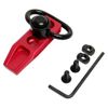 TPO QD Red Sling Mount Compatible with Mlock System Quick Detach QD Sling Swivel Mount Kit-Push Button