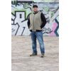 Fadenkäfer Paper Pattern College Jacket Men, White