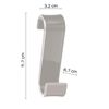 Gedy Hanger, Thermoplastic Resin, Beige, Colour