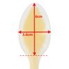 Okabe Yōshi KU-07Y Mouth-Friendly Spoon, One Piece, Deep Shape, Large, Yellow
