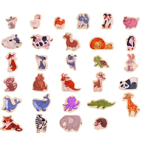 Hape Magnetic Animals