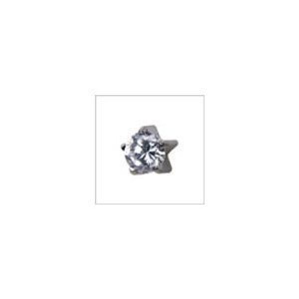 Studex Sterilized Piercing Earrings Ear Stud Cubic Zirconia Maxi S/s