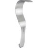 DEAVER Retractor, 12" (30.5 cm), Blade 1" (2.5 cm), Hook Handle, Premium