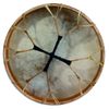 Shaman drum round with goat skin, Frame Drum, handmade … (12")