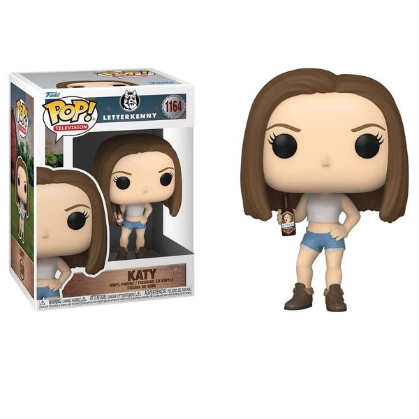 Funko POP Television: Letterkenny- Katy w/Puppers & Beer