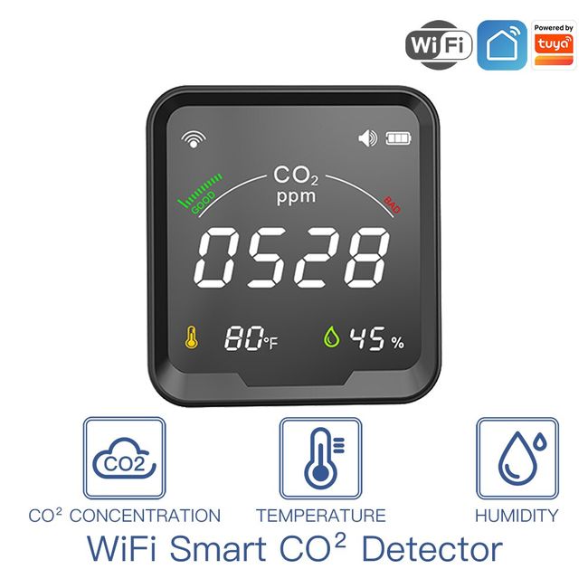 MOES WiFi Smart Temperature & Humidity Sensor with LCD Screen