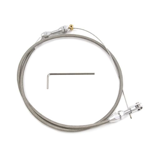 36" Braided Throttle Cable Kit for 97-07 Chevrolet/Chevy LS1 Engine 4.8L 5.3L 5.7L 6.0L