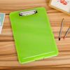 A4 Clipboard Box File Durable Waterproof Document Filing Storage Case Office (Green)