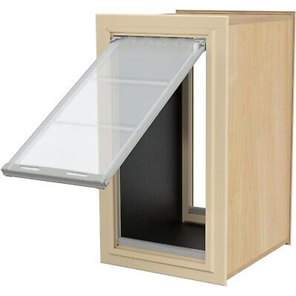 Endura Flap E2 Pet Door for Thick Walls Insulating 2Layer Flap & Aluminum Frame