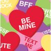 Valentine Candy Beverage Napkins 18 Pack