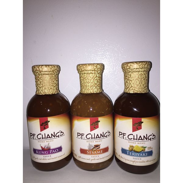 P.F. Chang Kung Pao, Sesame and Teriyaki Sauces