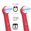 WyFun EB10 Electric Toothbrush for Kids, Normal B Compatible, For Kids, Soft and Compatible, Oral B Replacement Brush for Kids, Red, 16 Pieces