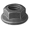 M8-1.25 Hex Flange Nut 17mm Outside Diameter Class 9 - Package Quantity - 25