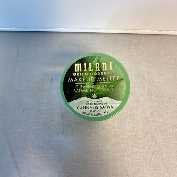 Milani Green Goddess Makeup Melter Cleansing Balm 1.58 oz with Seed Oil Lot Of 2