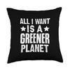 Zero-Waste Enthusiast Throw Pillow