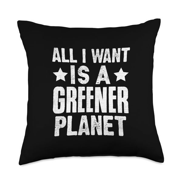 Zero-Waste Enthusiast Throw Pillow
