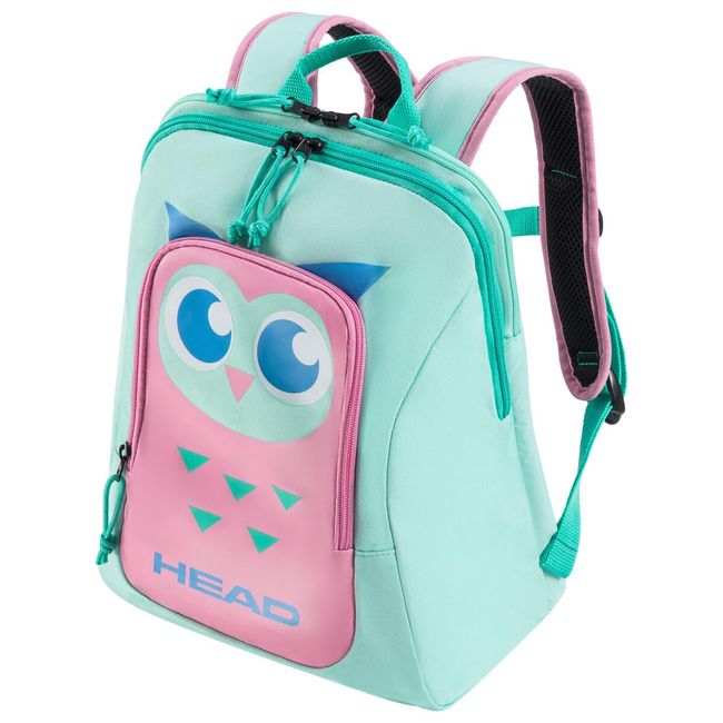 HEAD Unisex-Youth Kids Tour Backpack 14L Owl Tennistasche, Teal