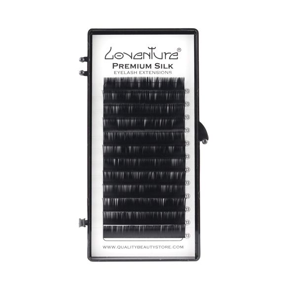 Loventure® Silk Lash Mixed Length Curl B, C, D & J - Eyelash Extension