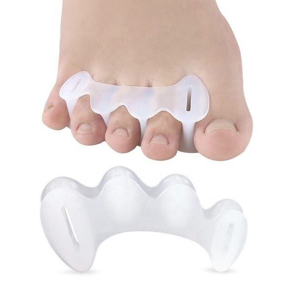 Toe Separators, Correct and Align Toes - Medical Grade Silicone - Size L