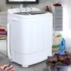 Compact Twin Tub Washing Machine Fast Dryer & Efficient Spin Washer Top Load