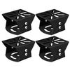HAMILO Security Camera Mounting Bracket Outdoor Angle Adjustment Trouble Prevention Set of 4