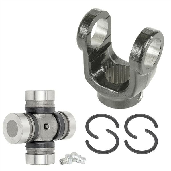 Compatible with Front Drive Shaft Yoke w/U-Joint for 3235502