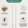 KnitPro Nova Single Pointed Needles 12" (30cm) | 5.00mm