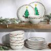 Peanuts Snoopy Holiday Christmas 18-Piece Ceramic Dinnerware Set New In Box