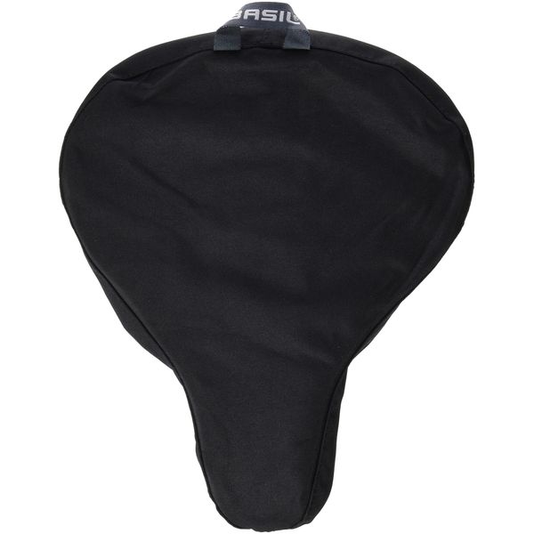 Basil Go Saddle Cover Solid - Black