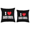 I Love Rancho Cordova Throw Pillow