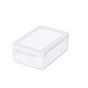 Gastromax Food Storage Container, Transparent White, 1 L
