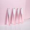 Brushworks HD 4 Piece Combination Tweezer Set - White