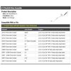 A/C Manifold Hose Assembly - 2nd Design - Compatible with 2007-2010 Chevy Cobalt