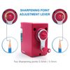 CARL, Coloris Pencil Sharpener, CP-100A-P, Pink