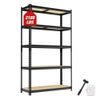 WORKPRO 5-Tier Storage Shelving Unit 35.4"x11.8"x72" Heavy Duty Adjustable Shelf