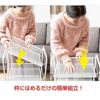Sunpercy Cart Rack, Kitchen Wagon, With Casters, 3 Tiers, Parallel Import