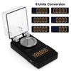 Compact Digital Milligram Scale with Calibration Weight Black Powder Scale