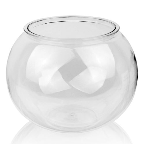 Newpol 3 Gallon Plastic Fish Bowl, Aquarium Fish Tank 11.5L