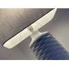 Cream Off White Textured 100% Linen Rounded Rectangle Lampshade