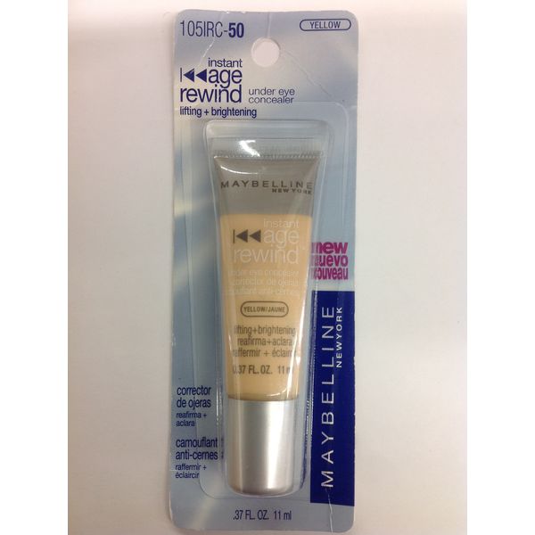 Maybelline Instant Age Rewind Under Eye Concealer YELLOW NEW.