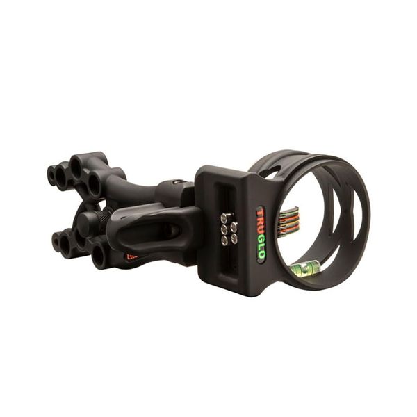 TRUGLO Carbon XS Xtreme 5-Pin .019 Black Archery Sight (TG5805B)
