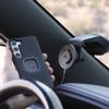 Quad Lock Suction Windshield/Dash Car Mount Kit with Wireless Charging Head (V2) and MAG Galaxy S24 Case