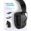 Mpow Bluetooth Ear Muffs 36dB Noise Reduction Earmuffs Safety Hearing Protection