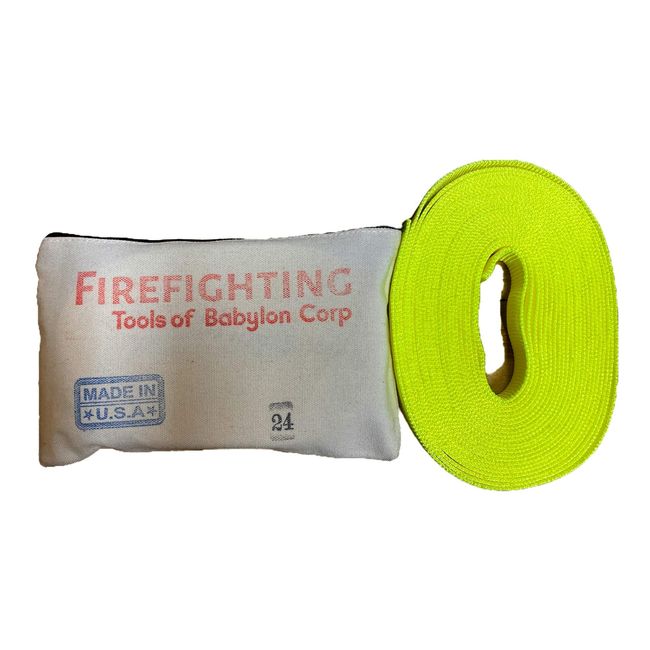 Firefighter Rescue Webbing with Canvas Bag - Hasty Harness Length- 24 Feet
