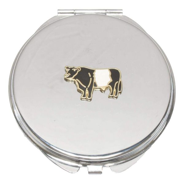 Belted Galloway Compact Mirror Handbag Gift With Free Engraving 32