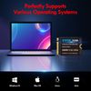 YUCUN 512GB NVMe SSD 2230 M.2 PCIe Solid State Drive Compatible with Steam Deck, Surface Pro,Tablets
